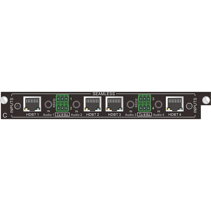 XULA XXLMX-4I-BTS-C 单卡四路HDBT输入卡