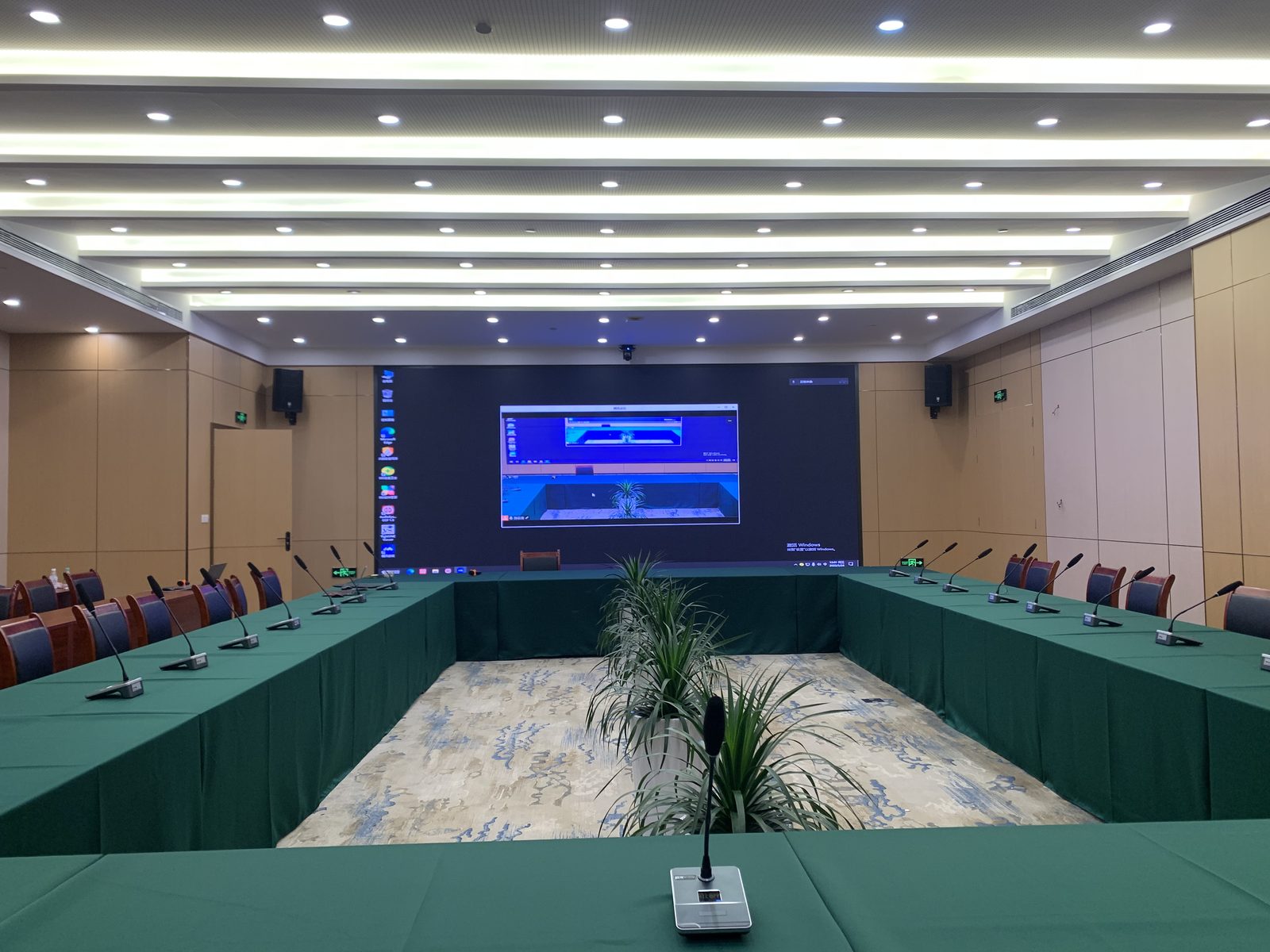 铁建高速五中心会议室音视频系统集成工程案例